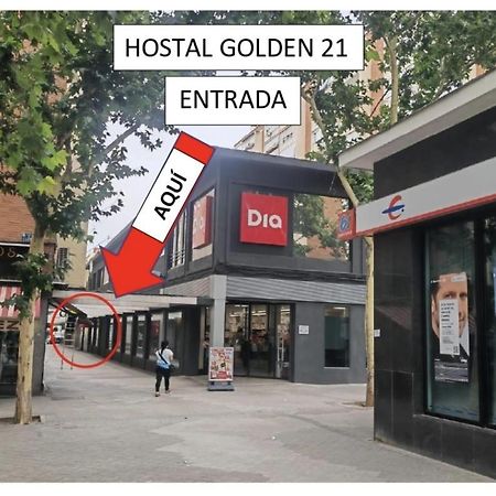 Hostal Golden 21*** Madrid Exteriör bild